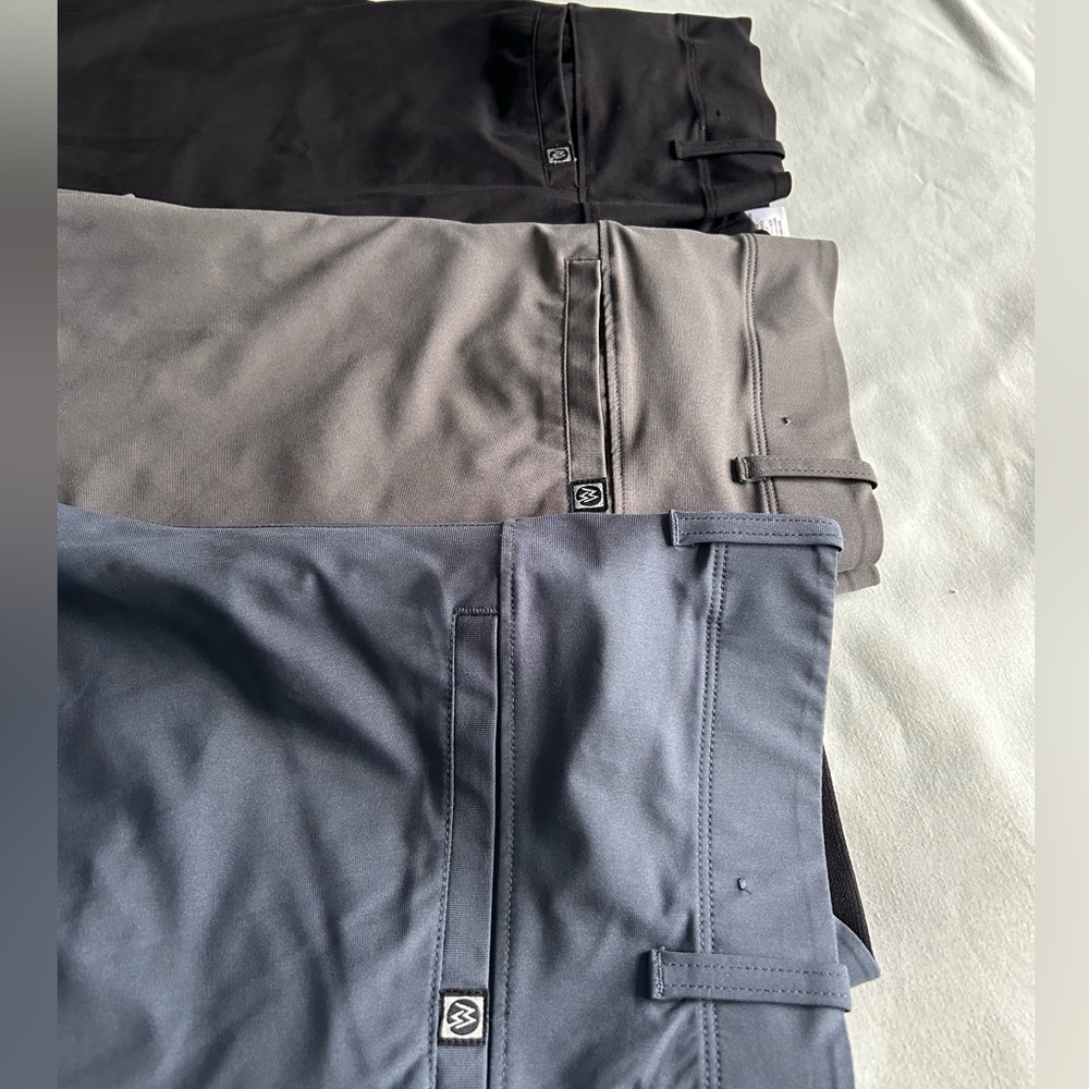 Bundle of 3 Men's Cloudveil Performance Pants 32x30